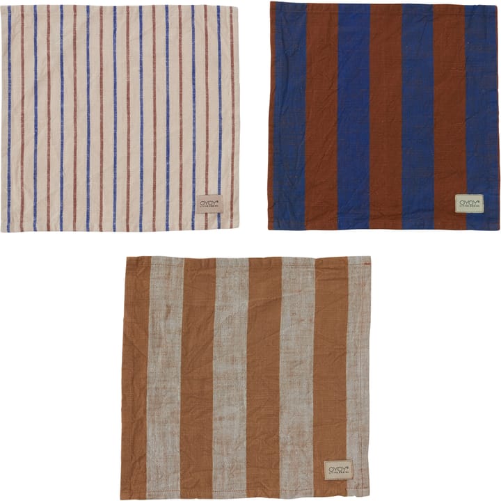 Bayeta Kurin 28x28 cm, Caramel-blue OYOY
