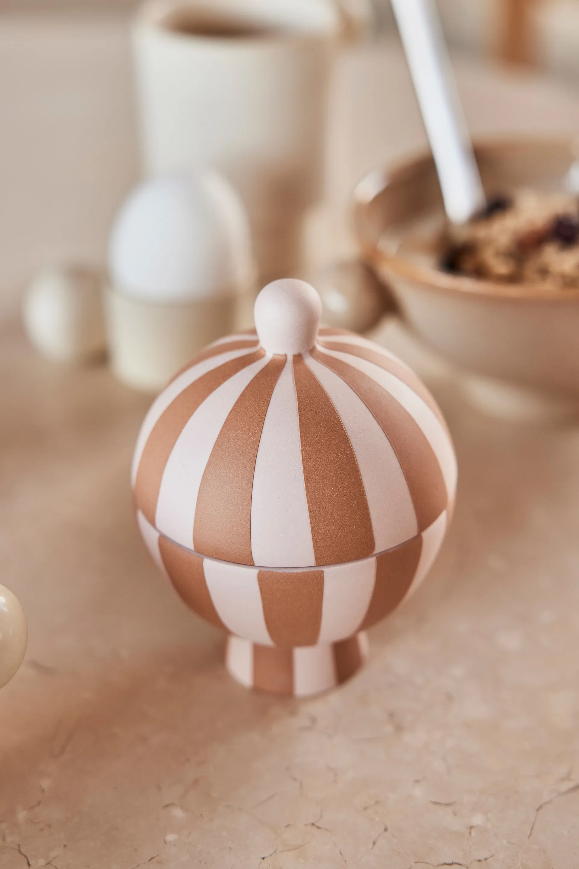 Bombonera Toppu, Caramel-rose OYOY