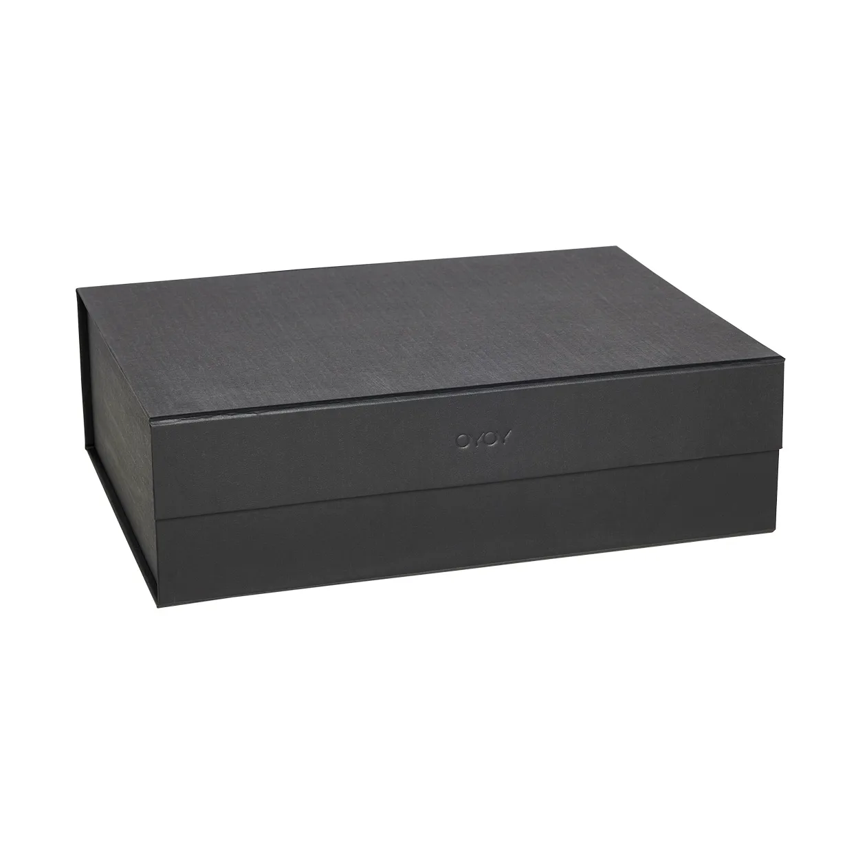 Caja de almacenamiento navideña Hako 32x44 cm., Black OYOY