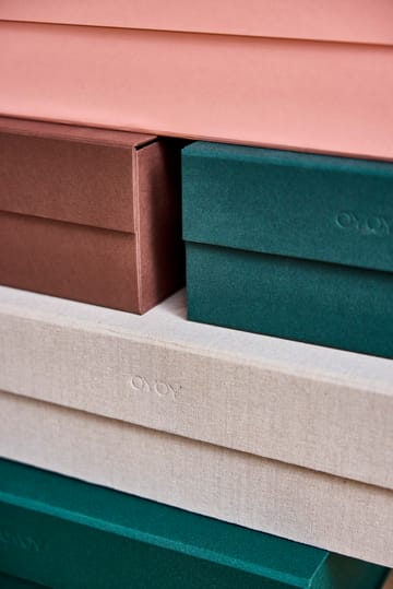 Caja Hako A4 - Coral - OYOY
