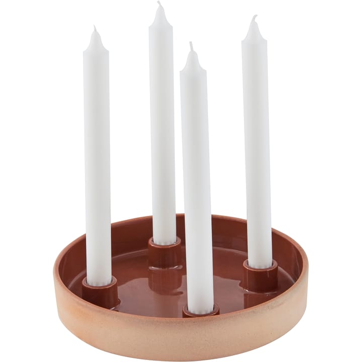 Candelabro de Adviento Hikari Ø24,5 cm, Nutmeg OYOY