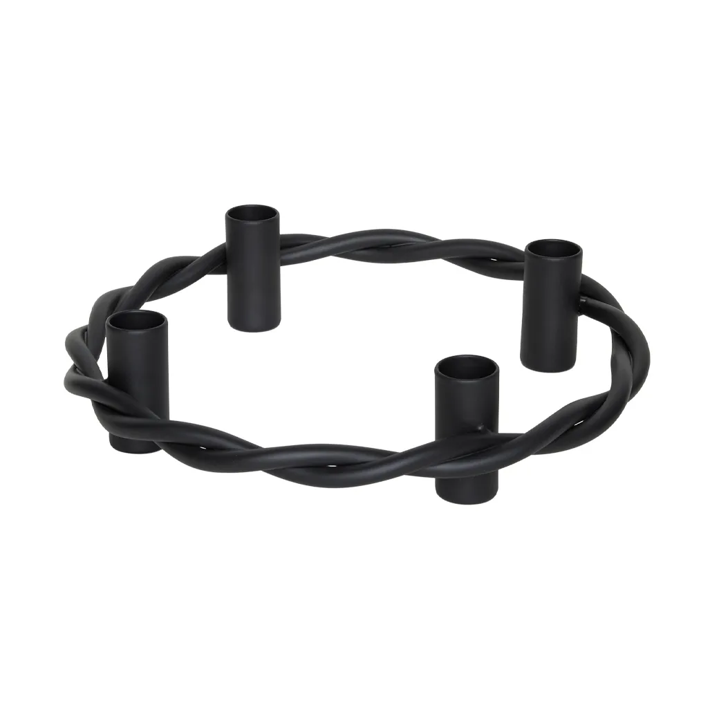 Candelabro de Adviento Mellow, Gunmetal OYOY
