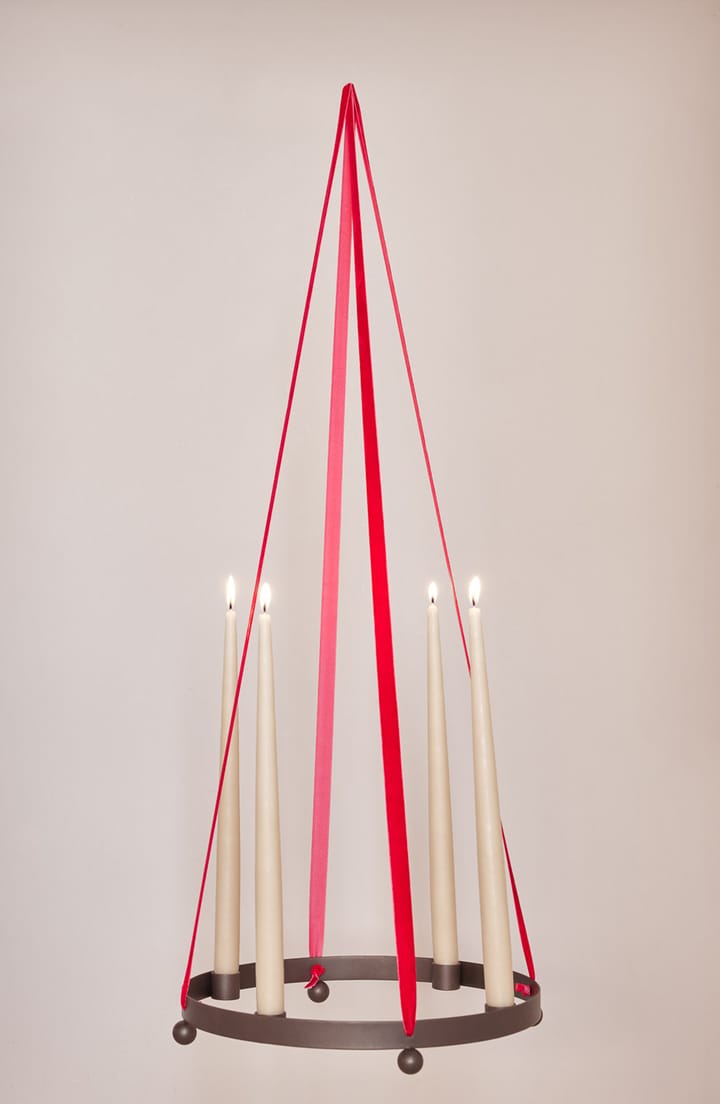 Candelabro de Adviento Pearl Ø36 cm, BrownedBrass OYOY