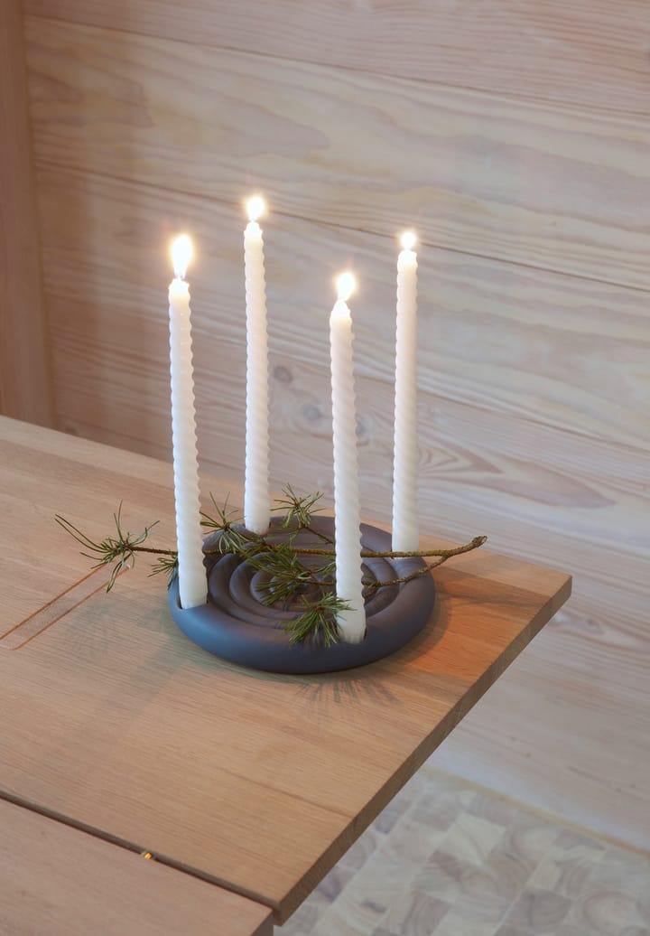 Candelabro de Adviento Savi Ø24,5 cm, Midnight Blue OYOY