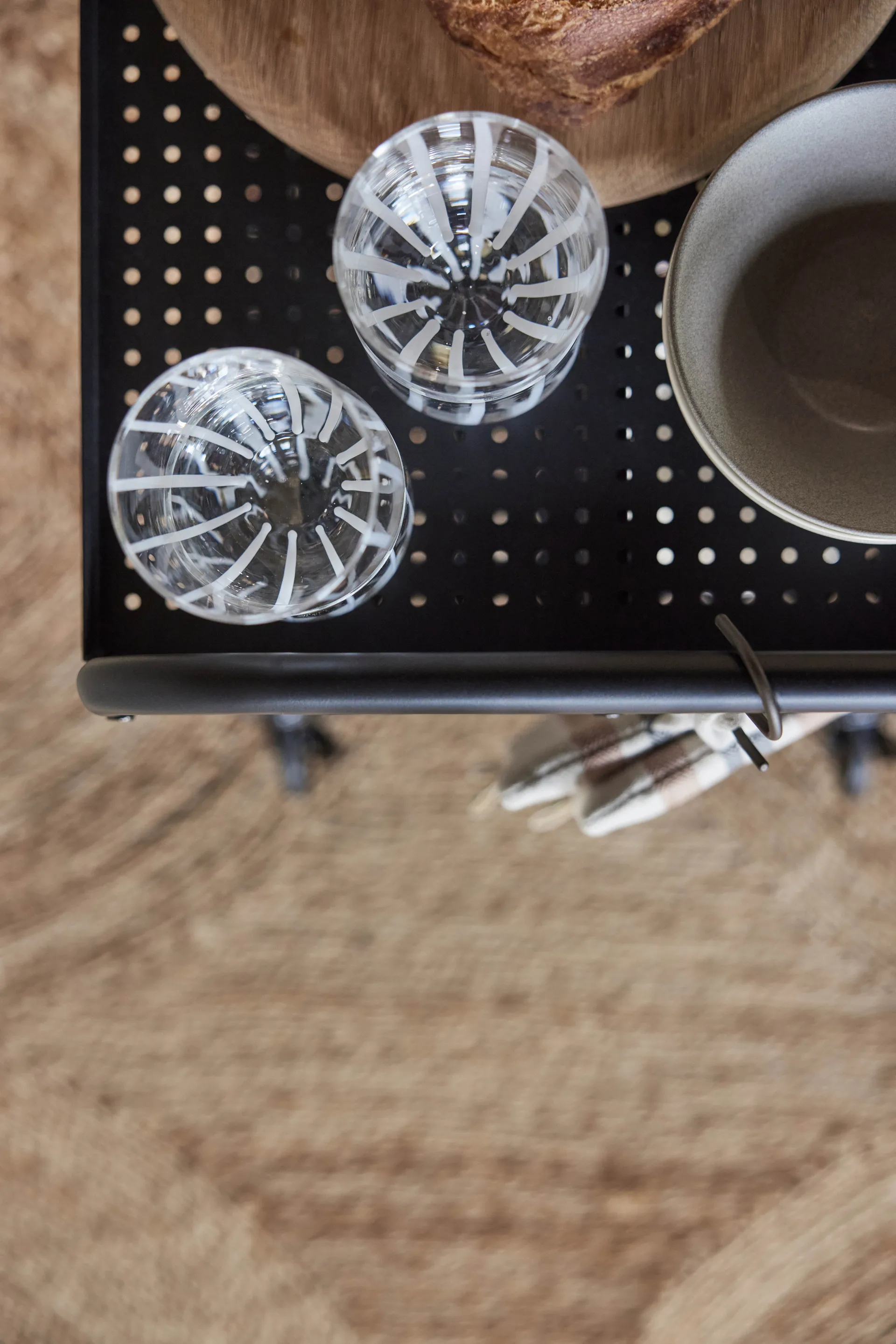 Carro de servicio Maki small, Black OYOY