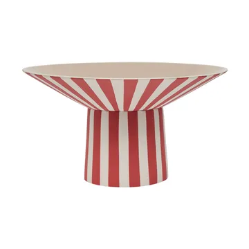 Centro de mesa Toppu alto Ø30x17 cm - Red-peach - OYOY