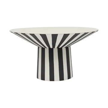 Centro de mesa Toppu alto Ø30x17 cm - White-black - OYOY