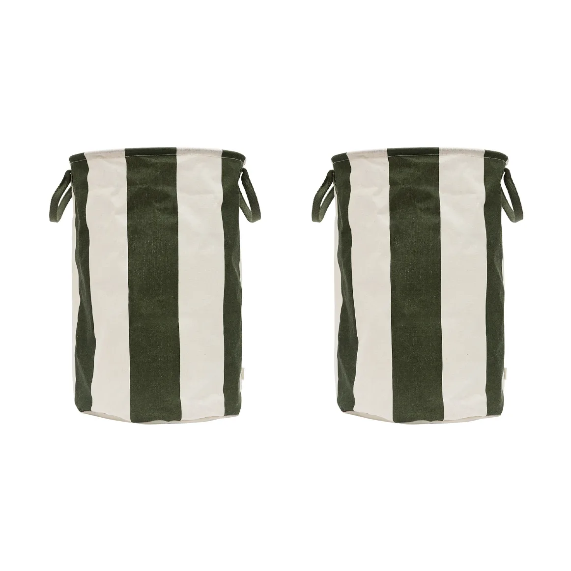 Cesta de almacenamiento Kara large Ø38x54 cm, Dark Green OYOY