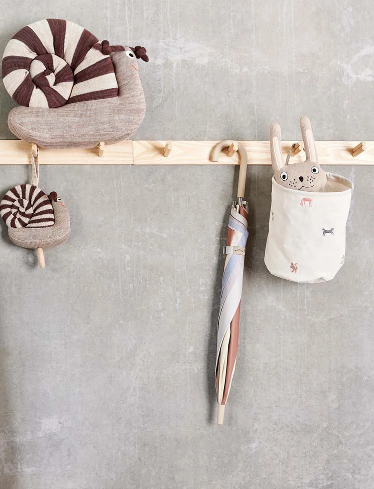 Cesta de almacenamiento Moira small Ø18x22 cm 2 piezas, Multi OYOY