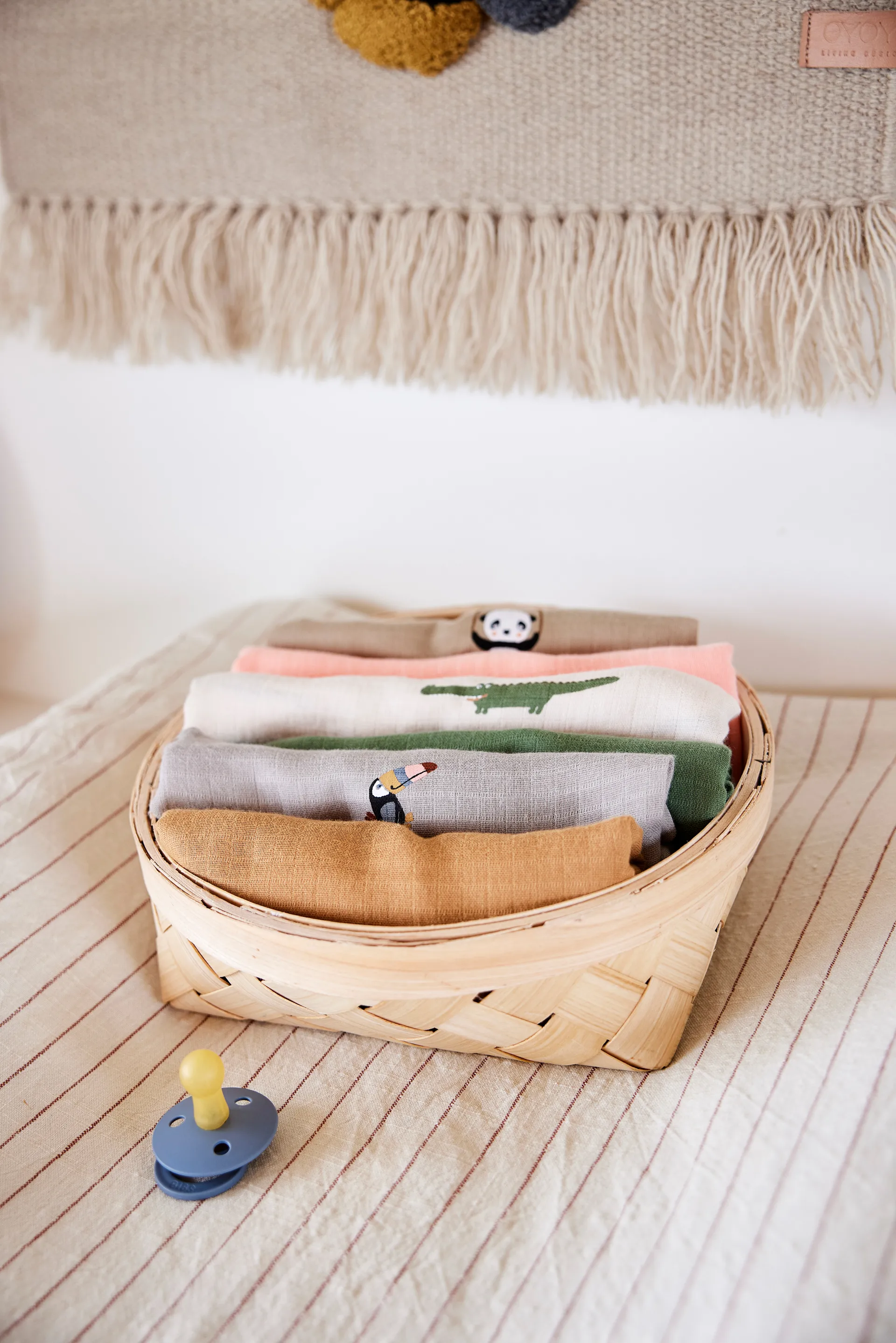 Cesta de pan Sporta 22x22 cm, Natur OYOY