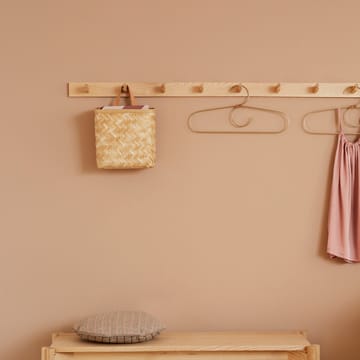 Cesta de pared Sporta 25x25 cm - natural - OYOY