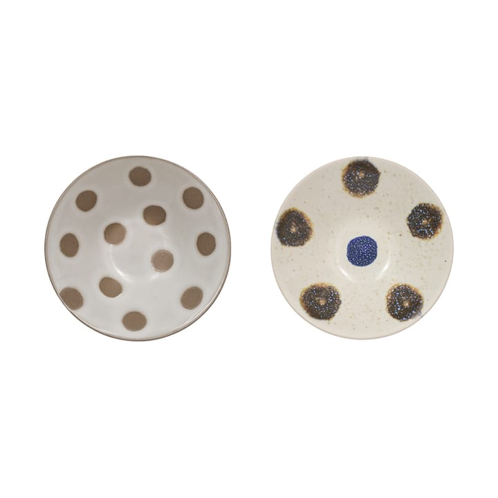Cuenco Nori small Ø10,5 cm 2-pack - Off-white-brown - OYOY