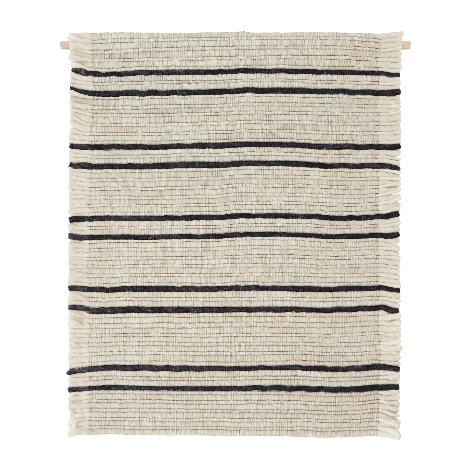 Decoración de pared Putki 80x100 cm, Offwhite-black OYOY