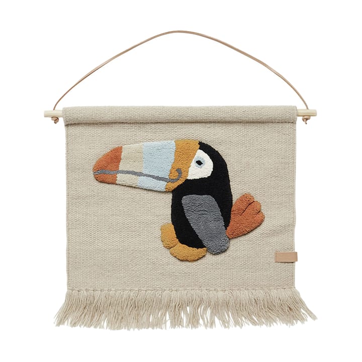 Decoración de pared Toucan 47x48 cm, Clay OYOY