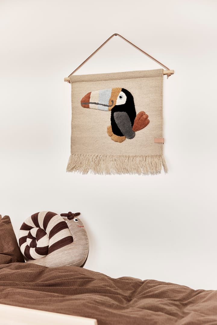 Decoración de pared Toucan 47x48 cm, Clay OYOY