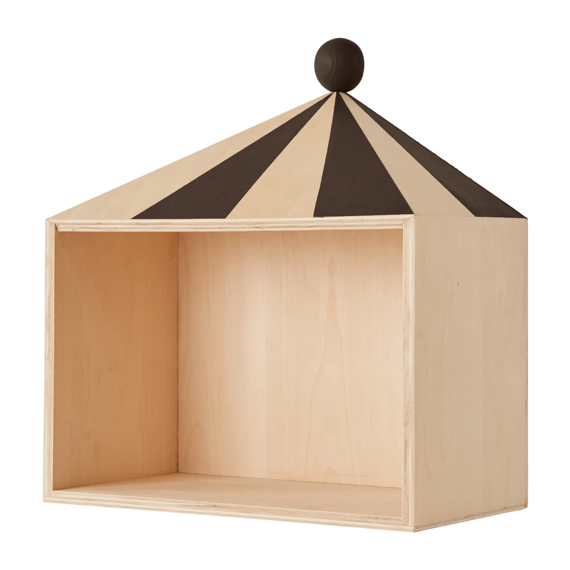 Estantería Circus 30x33 cm, Nature-dark OYOY