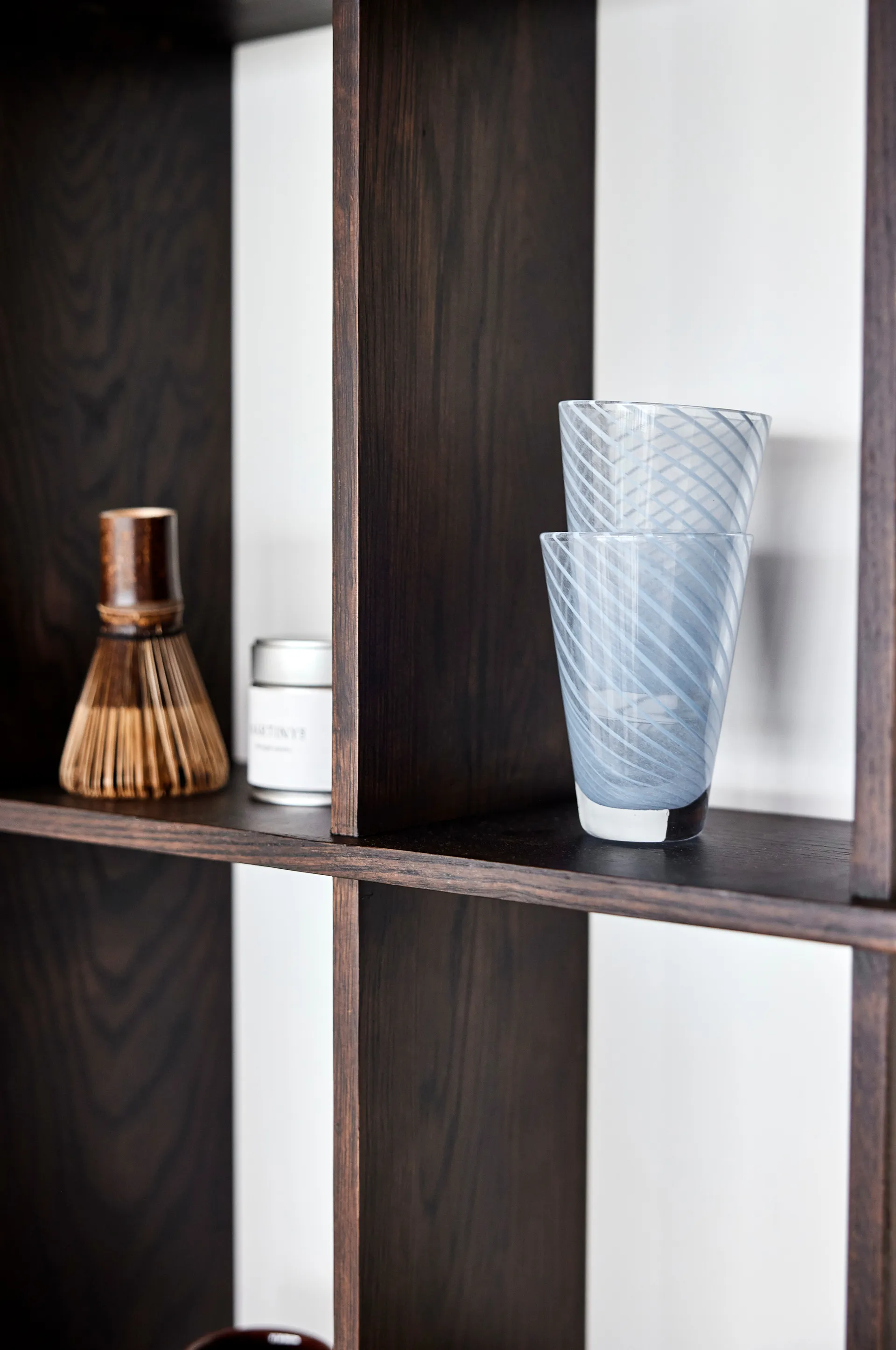 Estantería Grid grande 15x58 cm, Dark OYOY