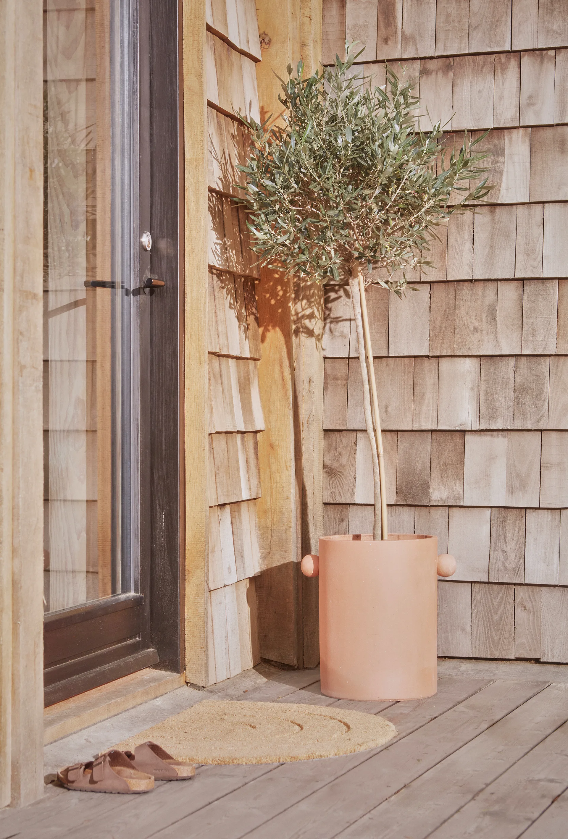 Felpudo Rainbow 55x75 cm, Nature OYOY