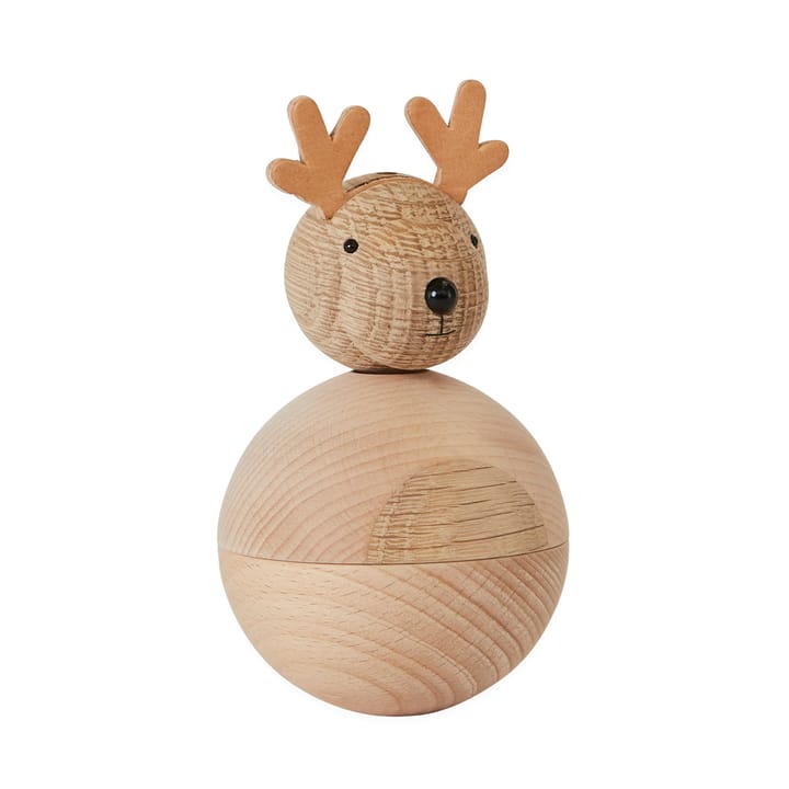 Figura de madera Christmas Rudolf - haya-roble - OYOY
