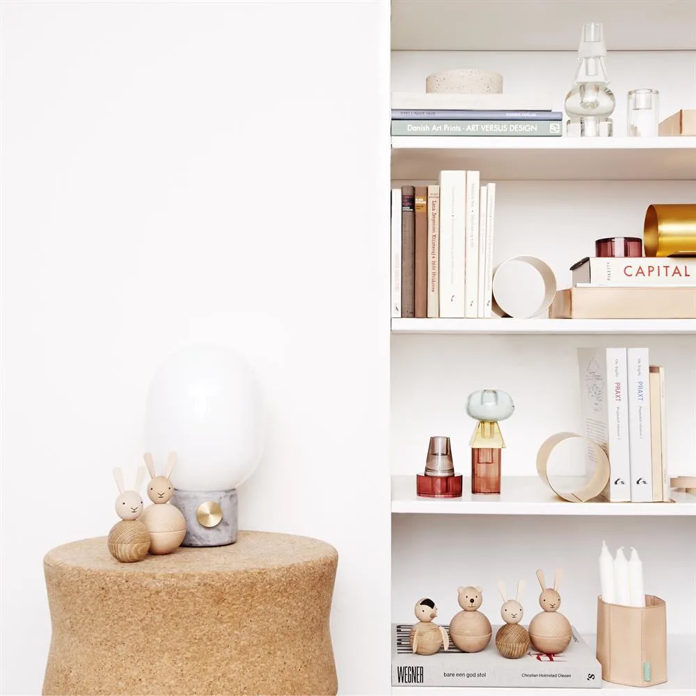 Figura madera Rabbit, haya-roble OYOY