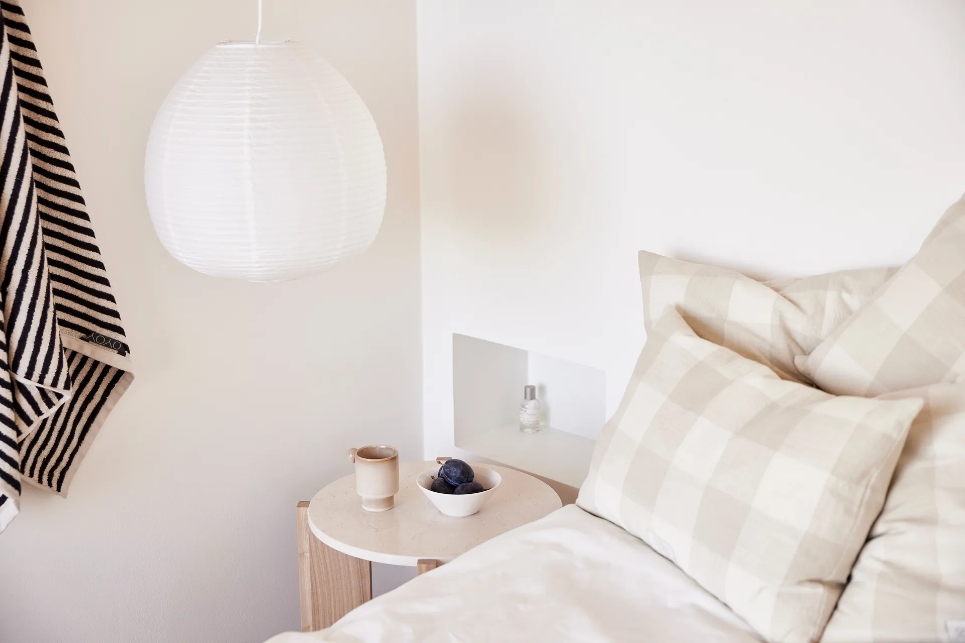 Funda de cojín Chess alargado 58x60 cm, Clay OYOY