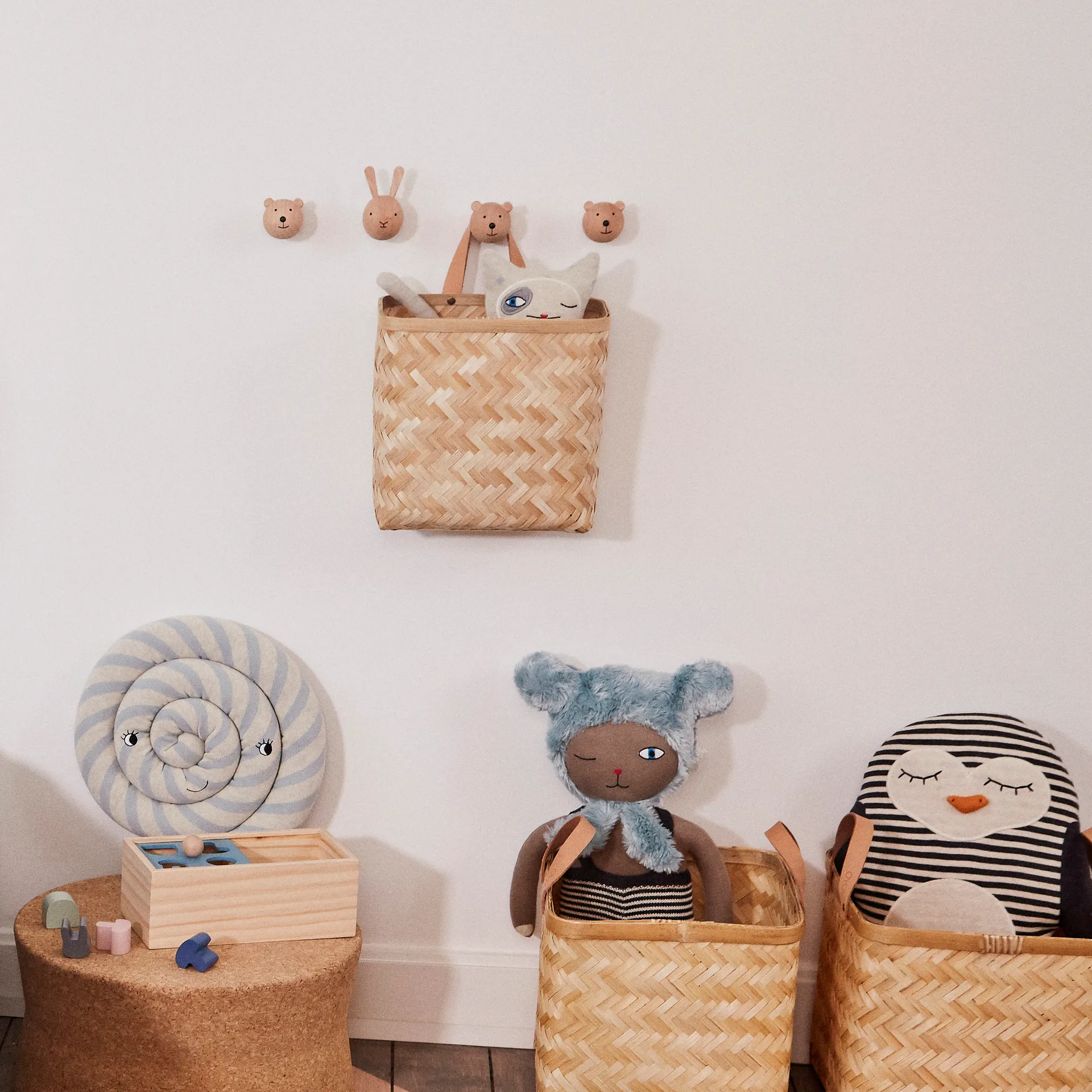 Gancho de pared OYOY Mini, oso OYOY