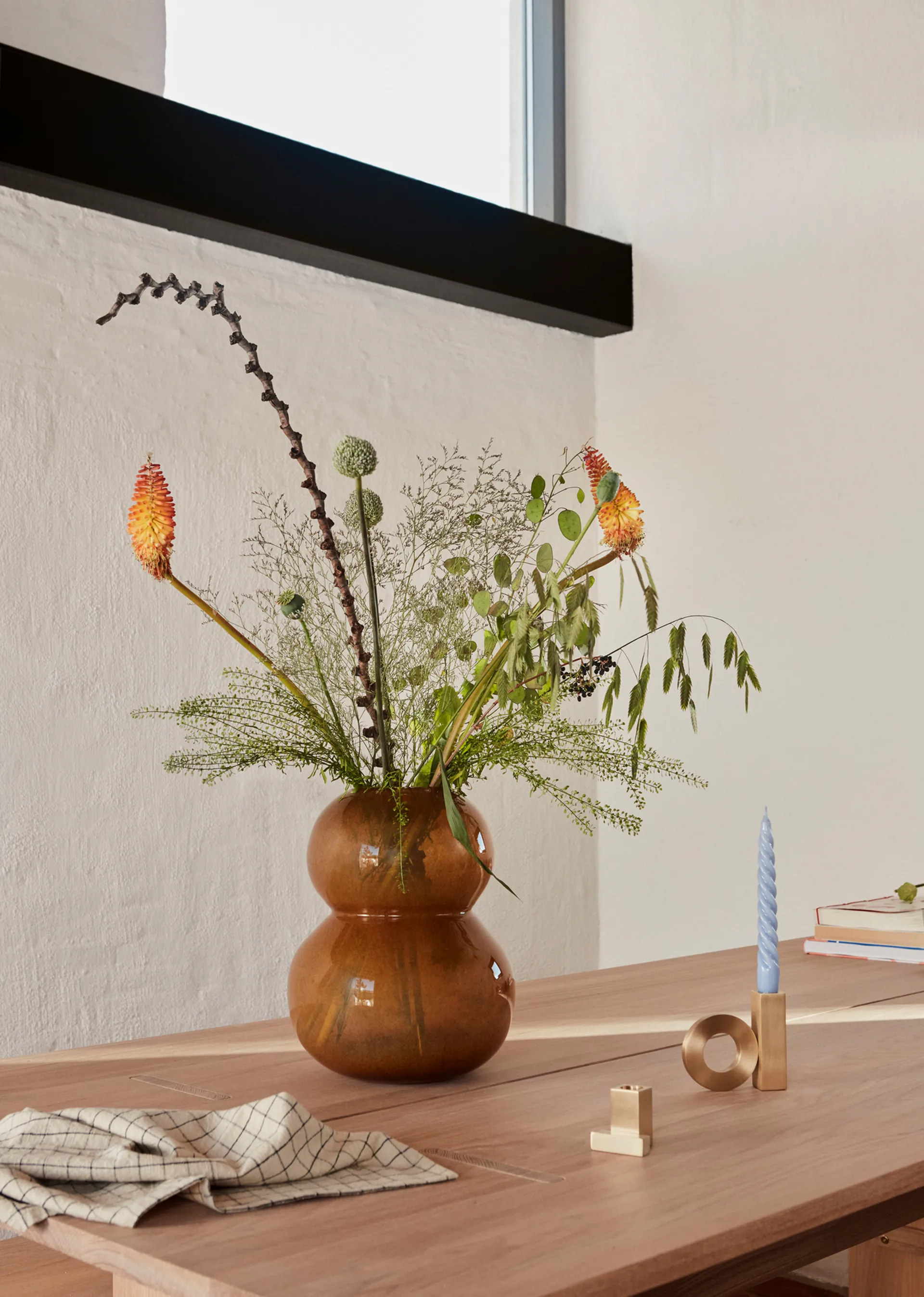 Jarrón Lasi 30 cm, Amber OYOY