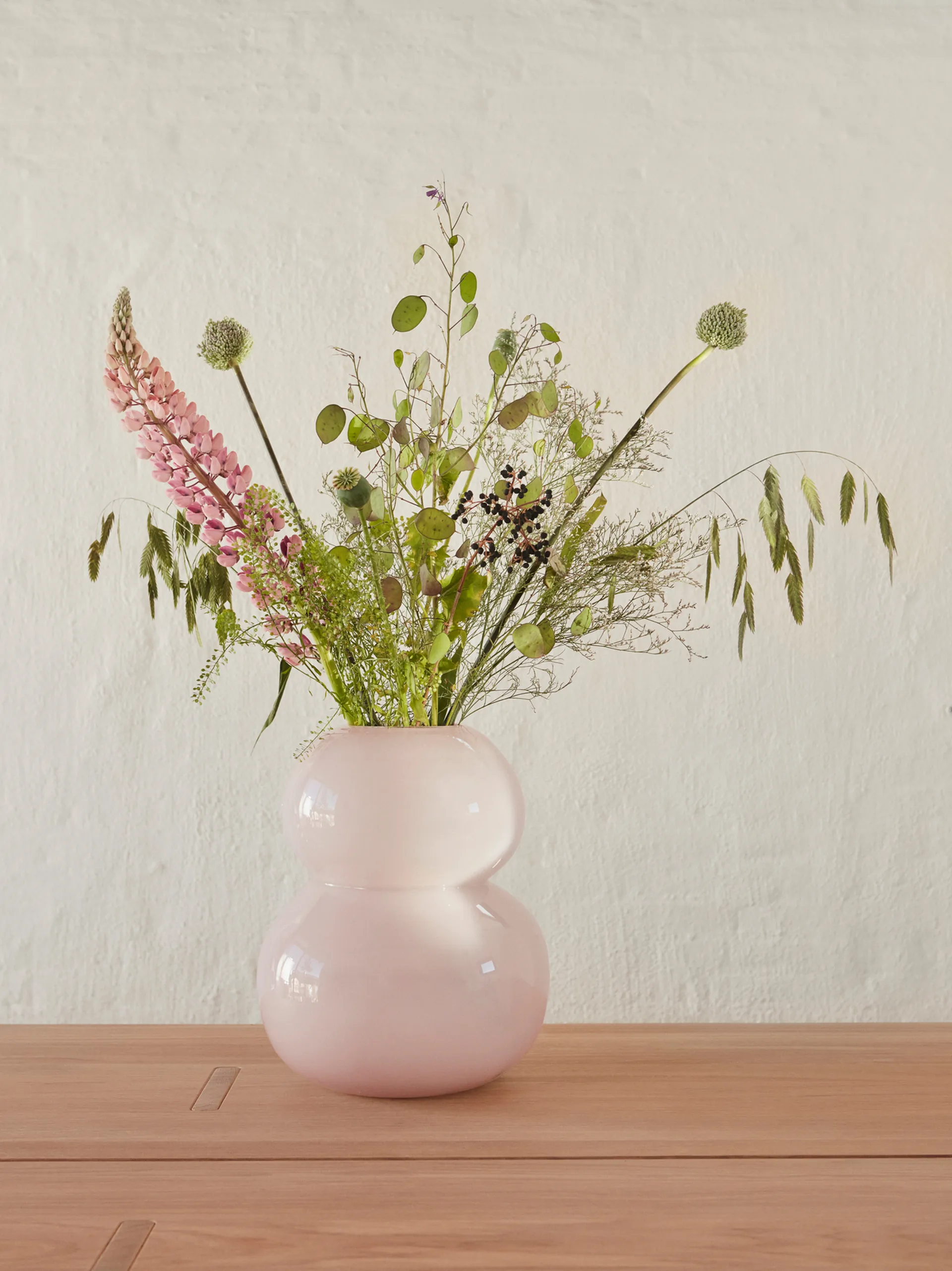 Jarrón Lasi 30 cm, Rose OYOY