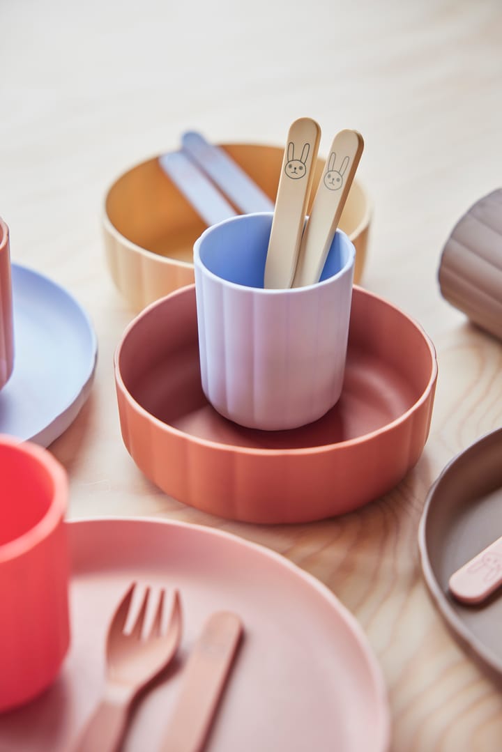 Juego de 2 tazas Pullo, Caramel-ice blue OYOY