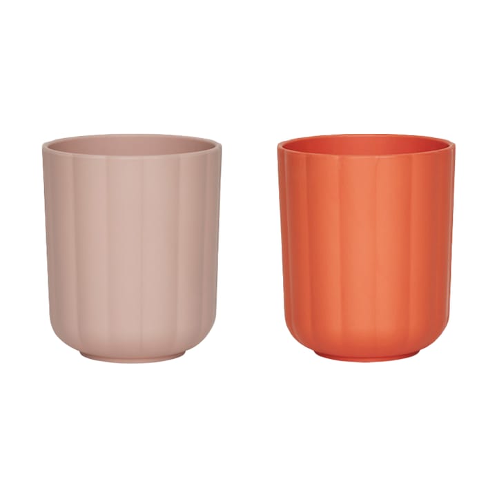 Juego de 2 tazas Pullo - Rose-apricot - OYOY