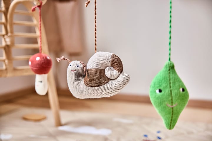 Juguetes de gimnasio para bebés Forest play, Brown-green-red OYOY