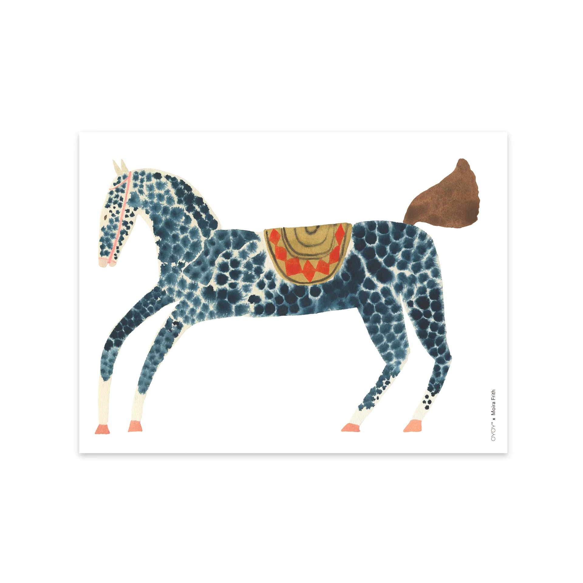 Lámina Pelle Pony 30x40 cm, Multi OYOY