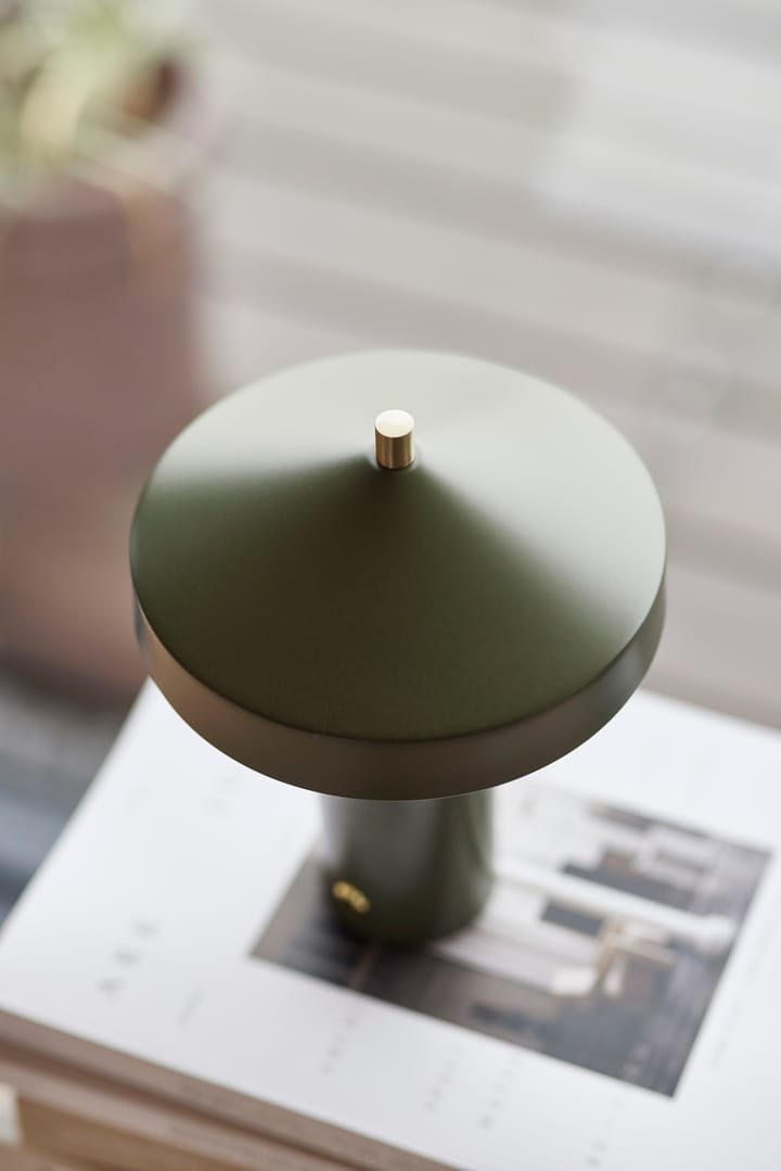 Lámpara de mesa Hatto 24,5 cm, Olive OYOY