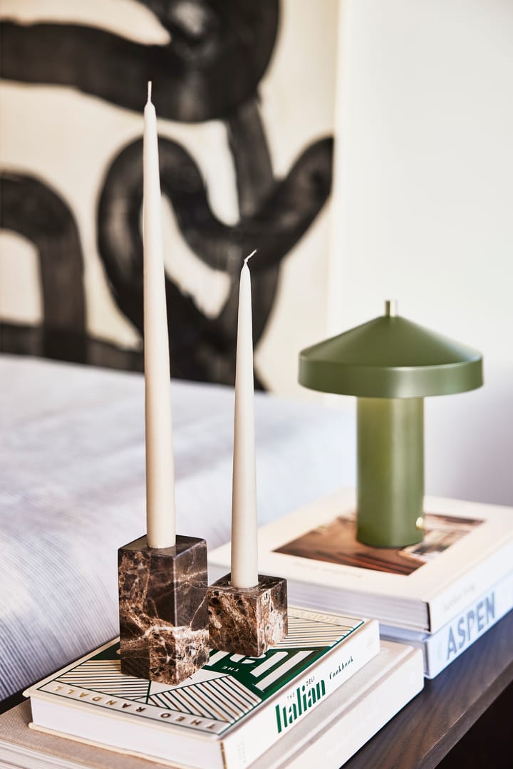 Lámpara de mesa Hatto 24,5 cm - Olive - OYOY