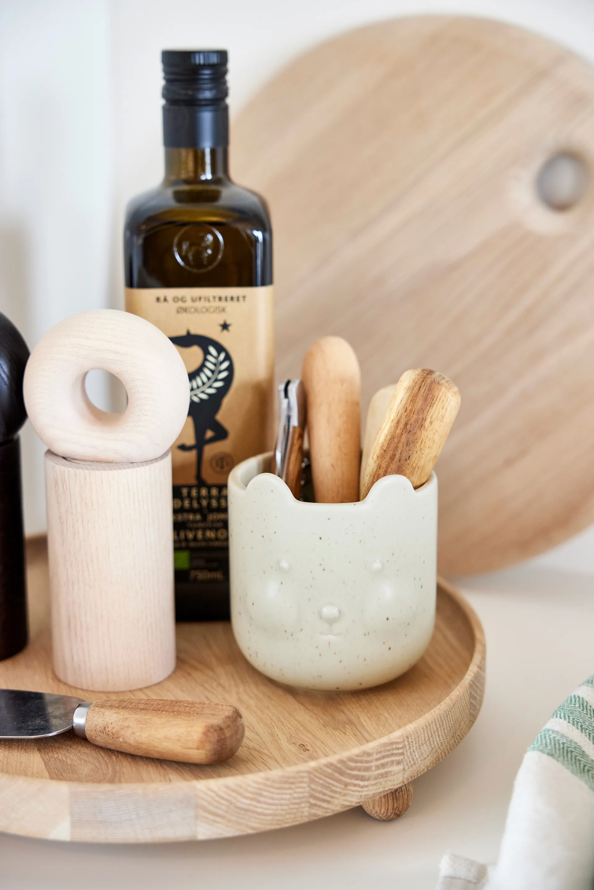 Maceta Bear, Reactive Olive OYOY