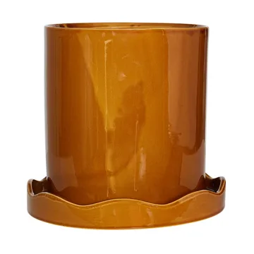 Maceta con base Nami medium Ø21,5 cm - Amber - OYOY