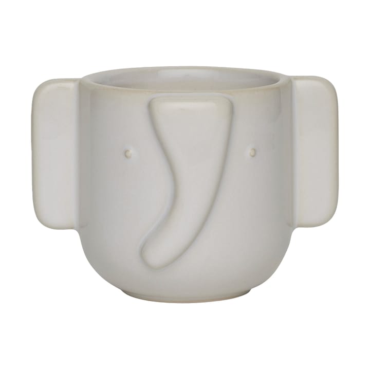Maceta Elephant Ø9,6 cm - Offwhite - OYOY