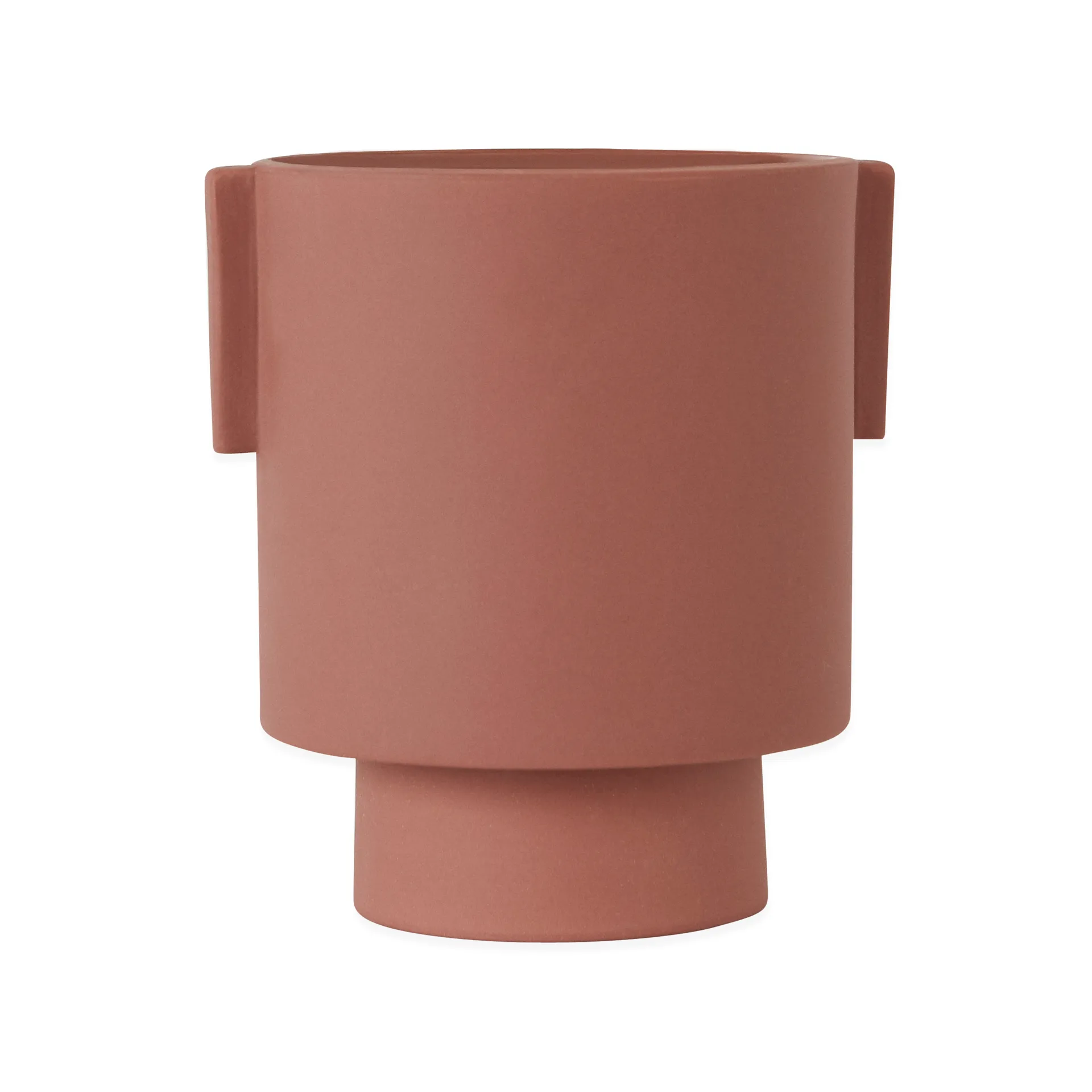 Maceta Inka Kana mediana Ø15 cm, Sienna OYOY