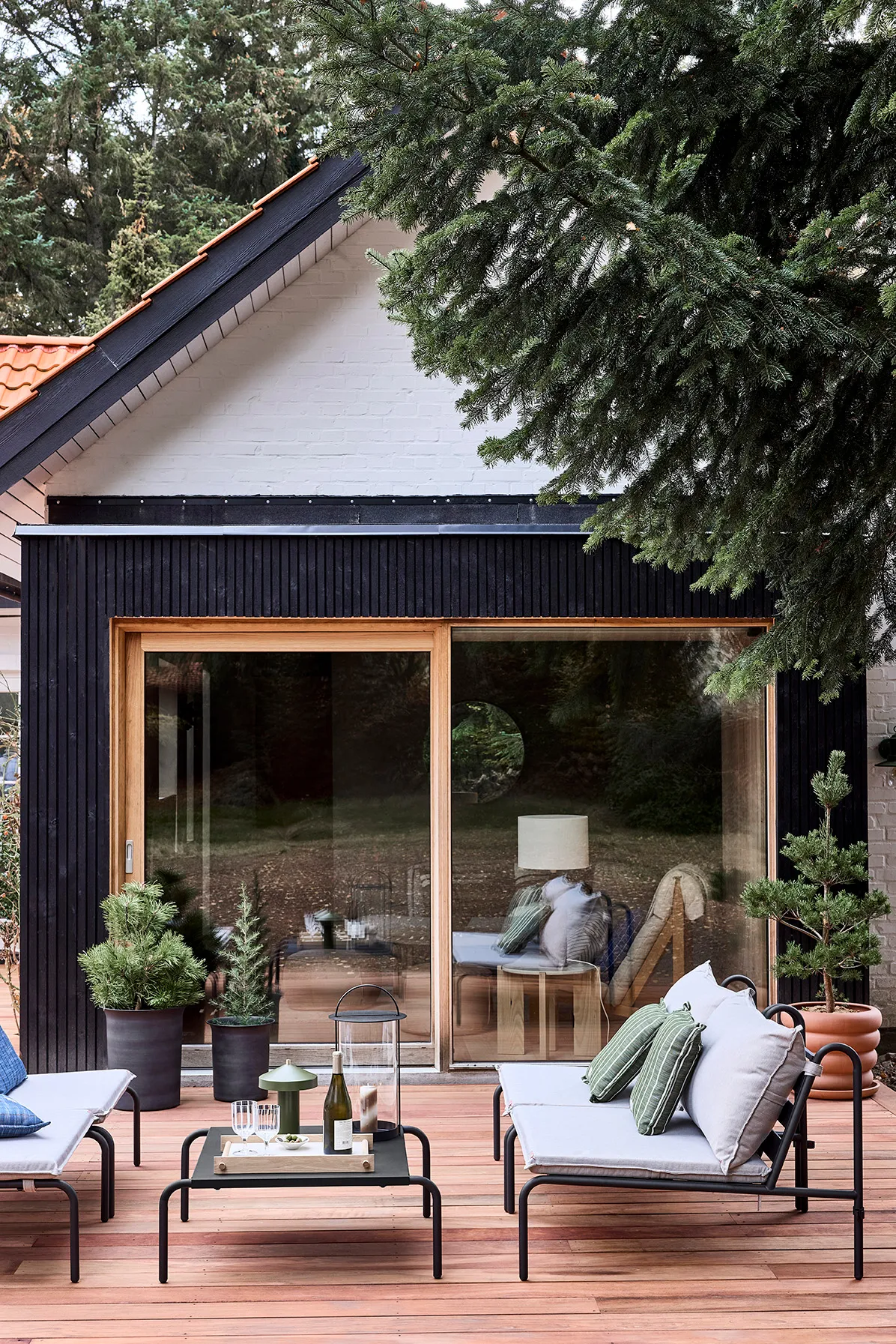 Maceta Iri 2 piezas, Stone OYOY