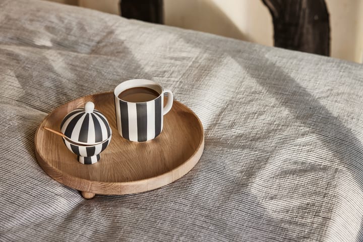 Maceta Toppu Ø8 cm, Black-white OYOY
