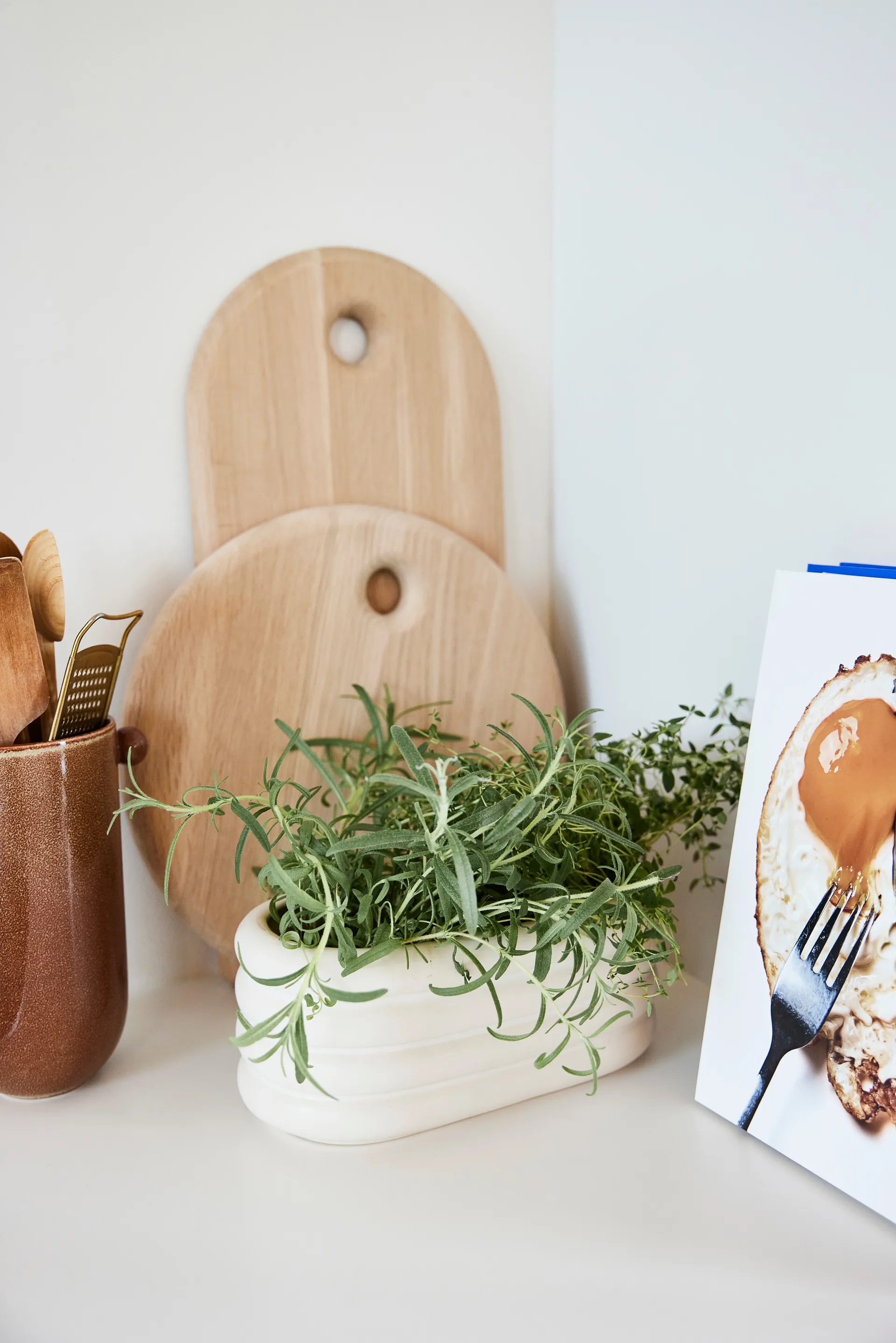 Macetero Awa alargado 12,5x25 cm, Reactive mellow OYOY