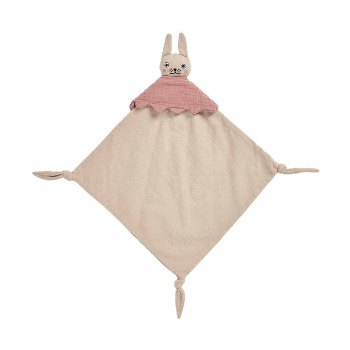 Manta con peluche Ninka Rabbit 40x40 cm - Beige - OYOY