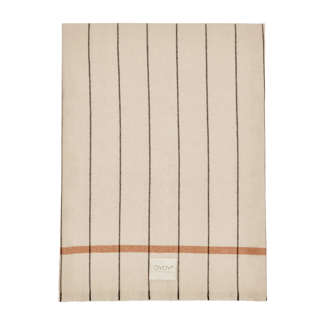 Manta de lana Balama, Offwhite OYOY