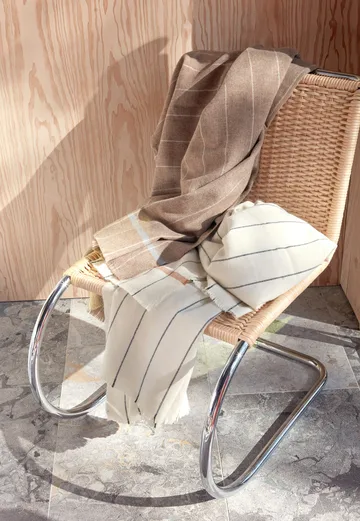 Manta de lana Balama - Offwhite - OYOY