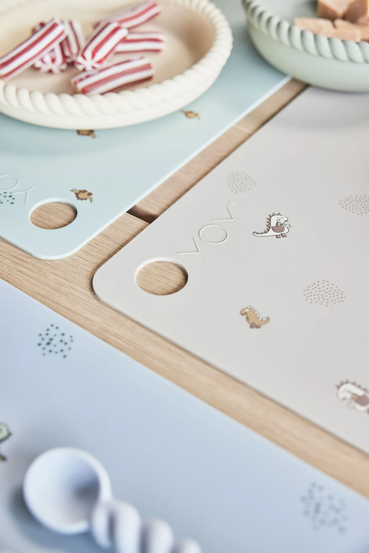 Mantel individual Dina Dino 34x45 cm, Clay OYOY