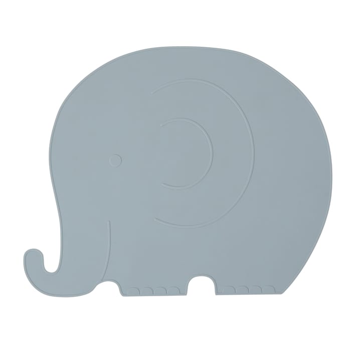 Mantel individual Henry Elephant - Pale blue - OYOY
