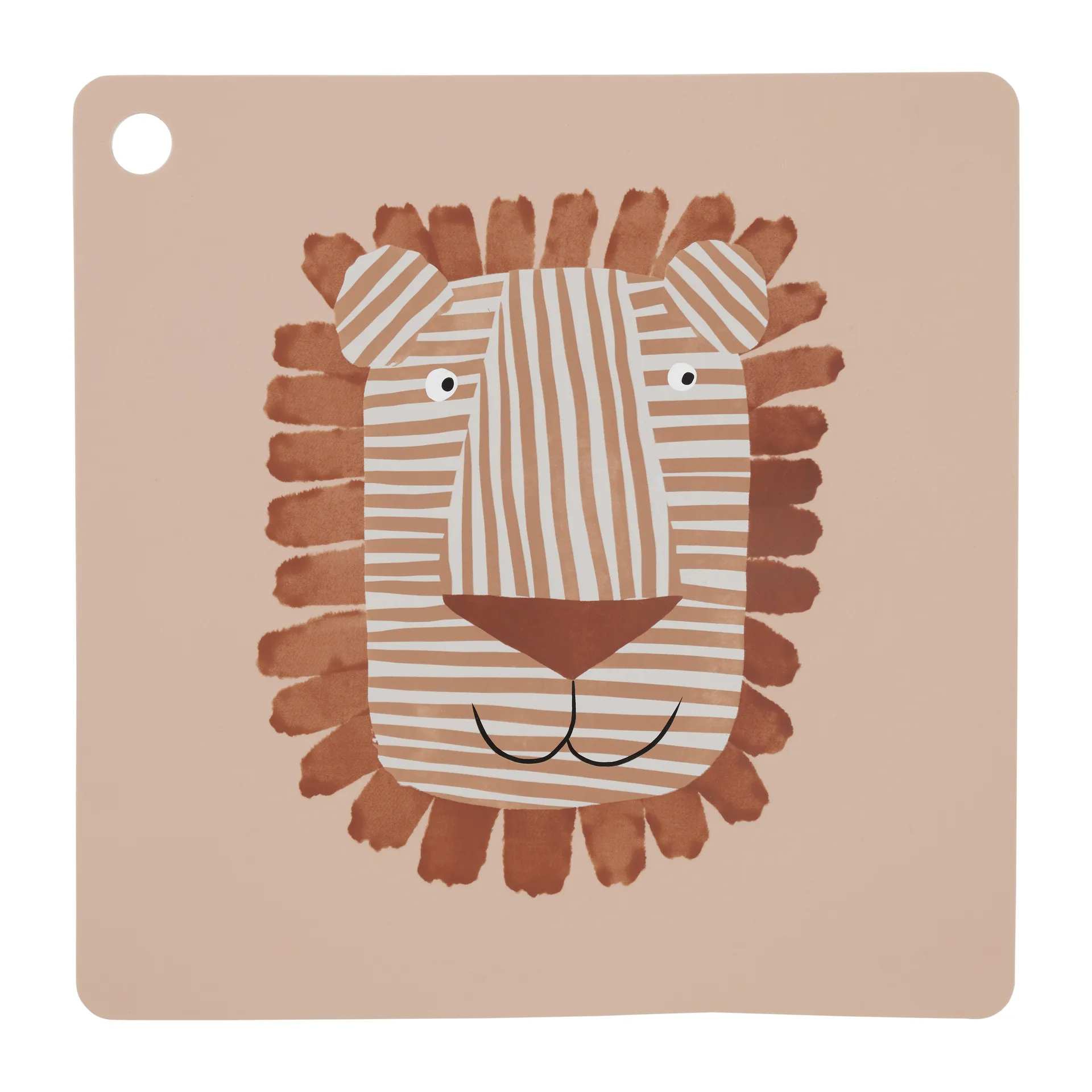 Mantel individual OYOY mini, Lobo Lejon OYOY