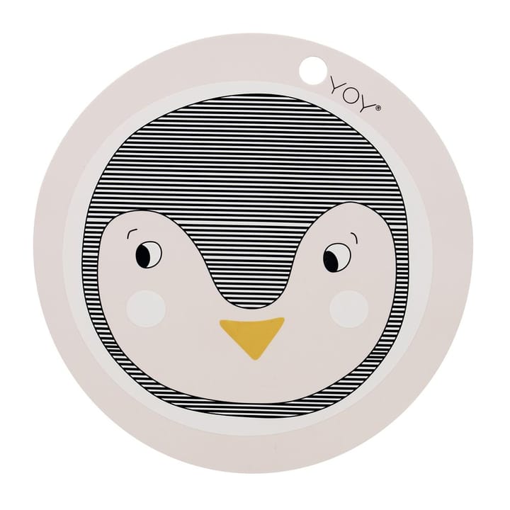 Mantel individual Penguin - rosa - OYOY