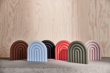 Mantel individual Rainbow 15x15 cm - Cherry red - OYOY