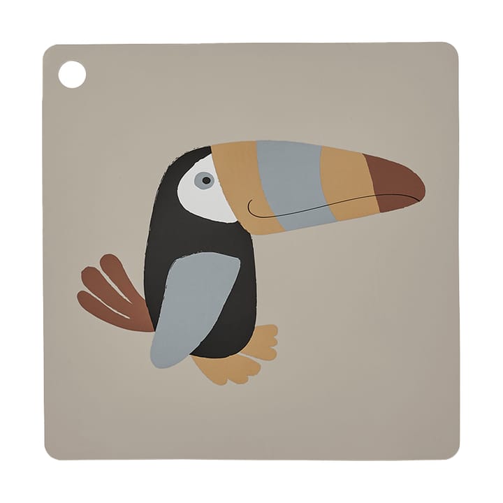 Mantel individual Toucan - Clay - OYOY